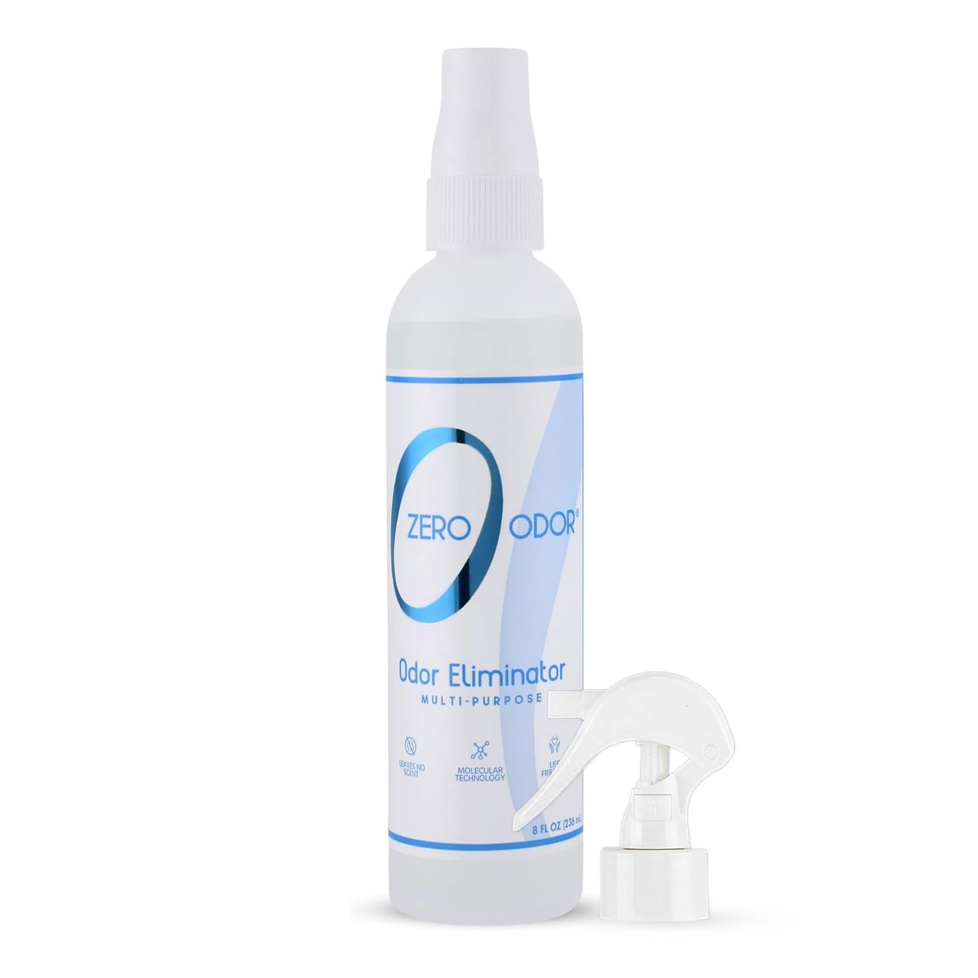 Zero Odor élimine les odeurs dans l’air pour une atmosphère plus fraîche.