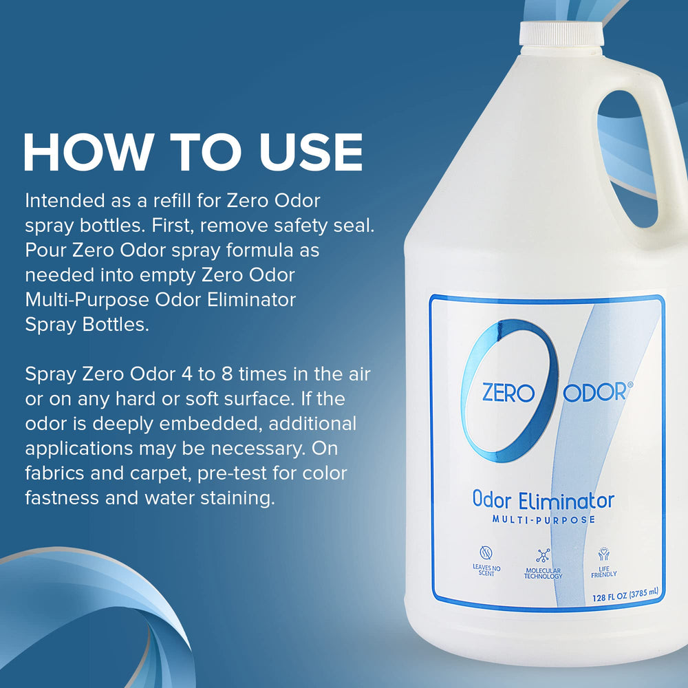 Zero Odor: utilisable à la maison, au bureau, en voiture et dans les hôtels.
