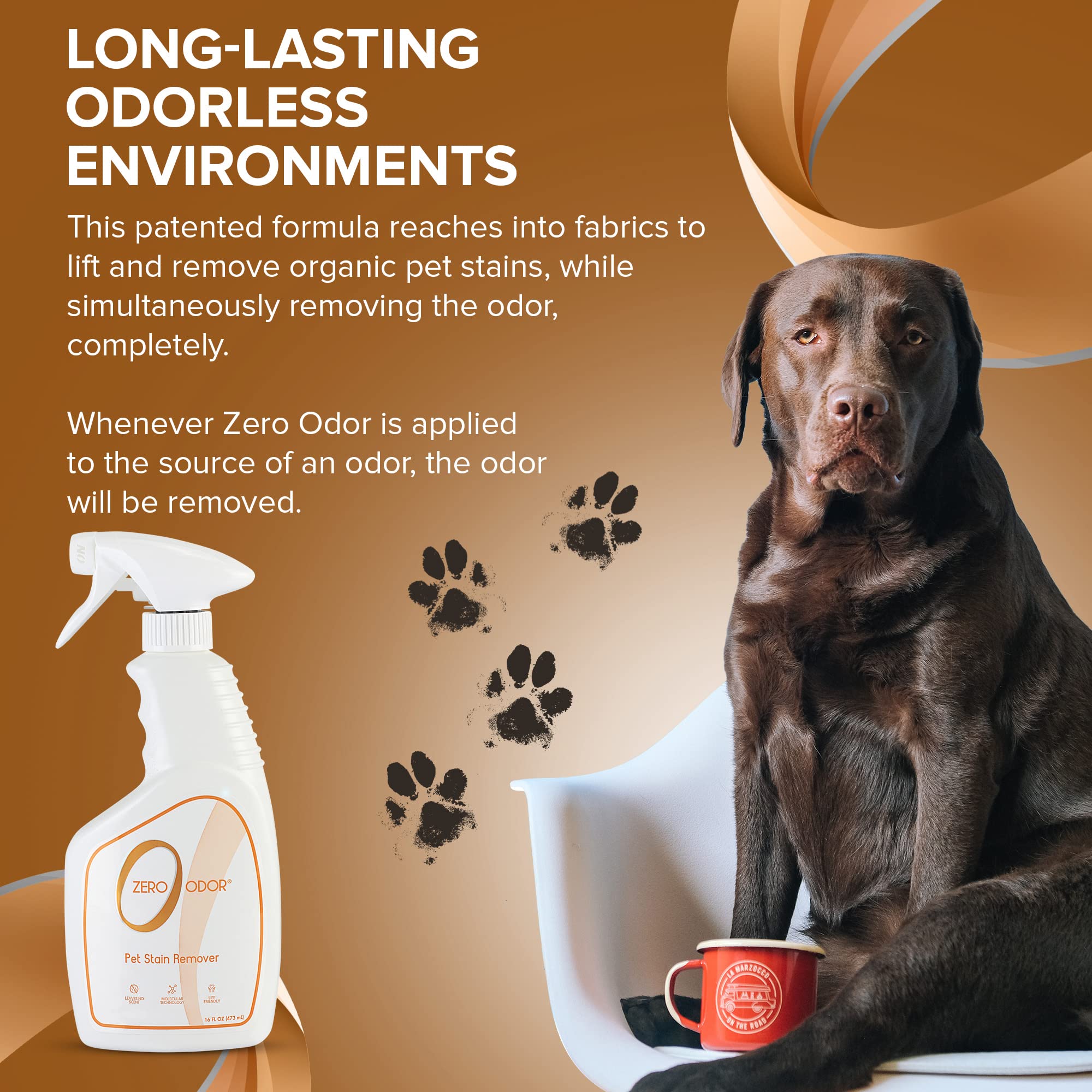 Zero Odor – utilisation en intérieur, sans parfum ajouté