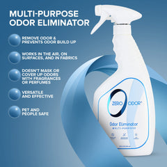 Zero Odor spray-odeurs-bureau: purifie l’air et les surfaces professionnelles.