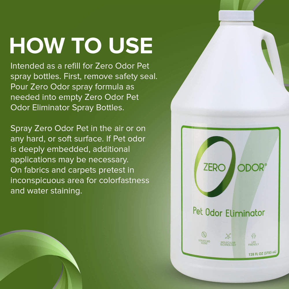 Zero Odor formule sûre et non toxique, adaptée aux familles.