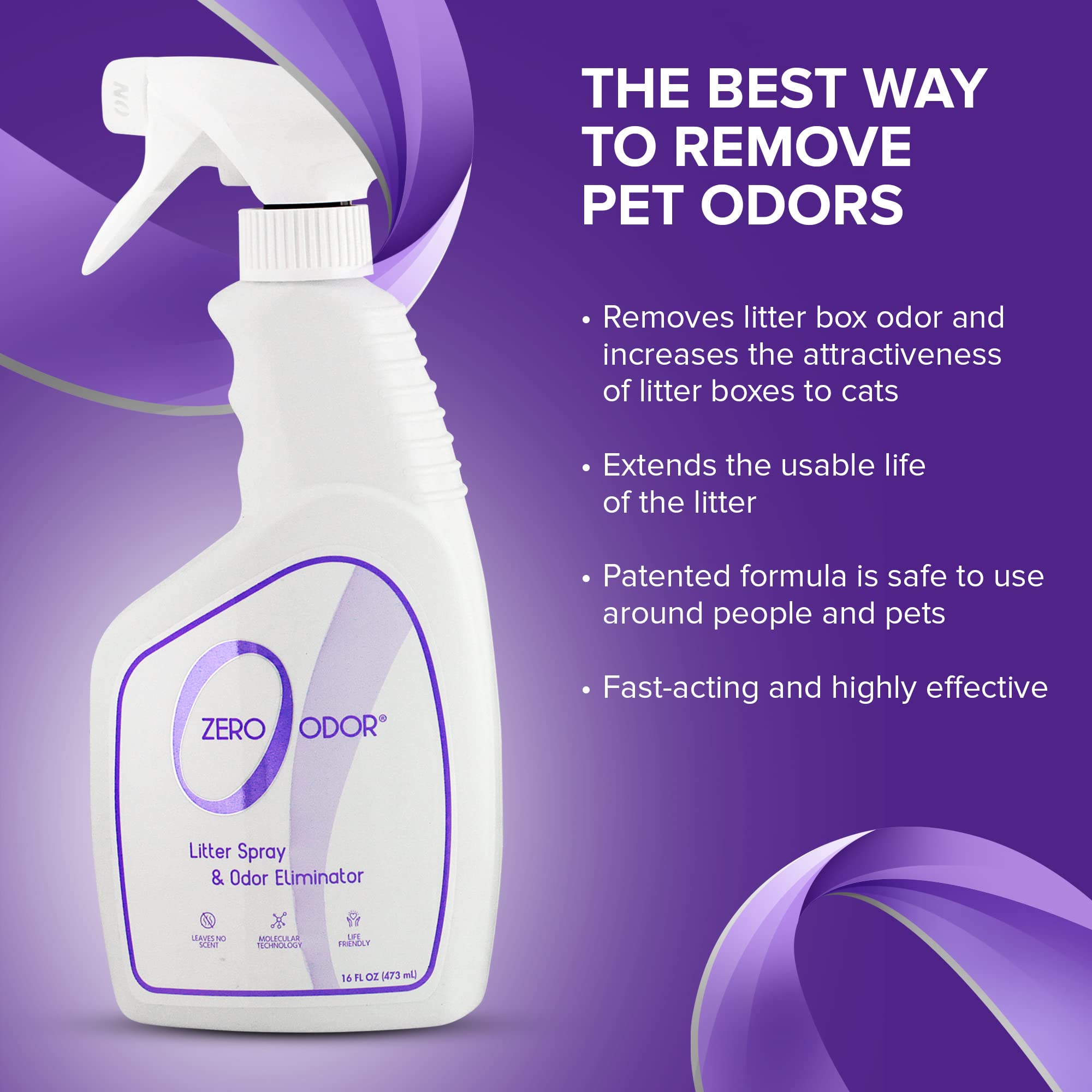 Zero Odor Utilisation quotidienne: convient à toutes les pièces et usages.