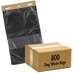 ZERO WASTE USA 800 sacs pour station chien, grande capacité pratique pour les balades quotidiennes.