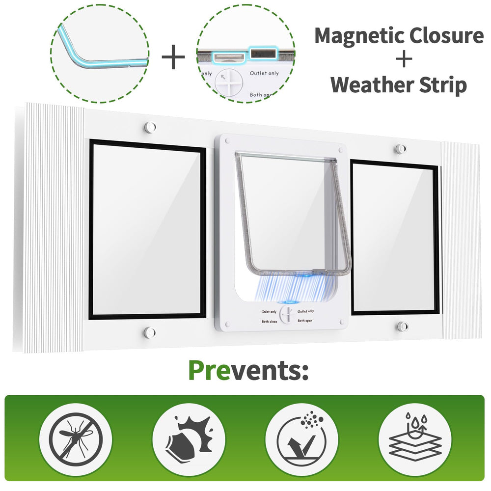 Zerzuo protection-anti-intrusions-porte-chat : garde les insectes et autres animaux hors de chez vous.