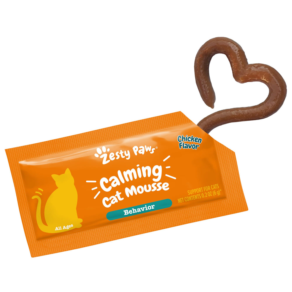 Trajet en voiture avec Zesty Paws – mousse savoureuse soutenant des moments plus calmes.