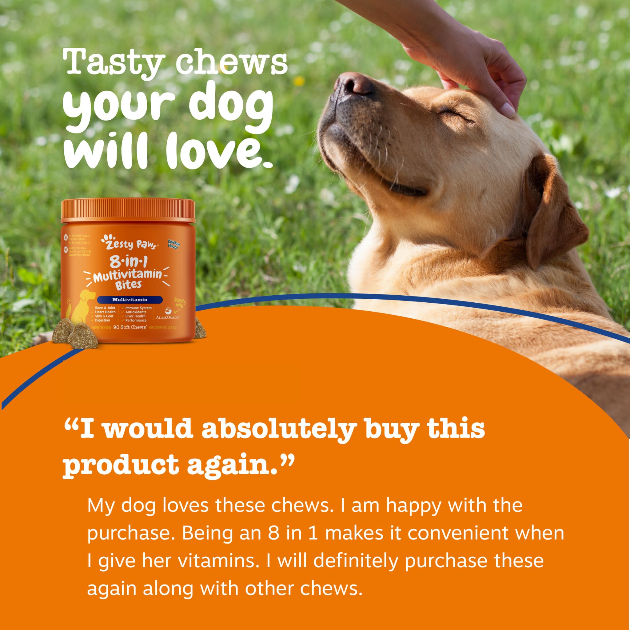 Zesty Paws digestion et flore intestinale — probiotiques pour équilibre digestif
