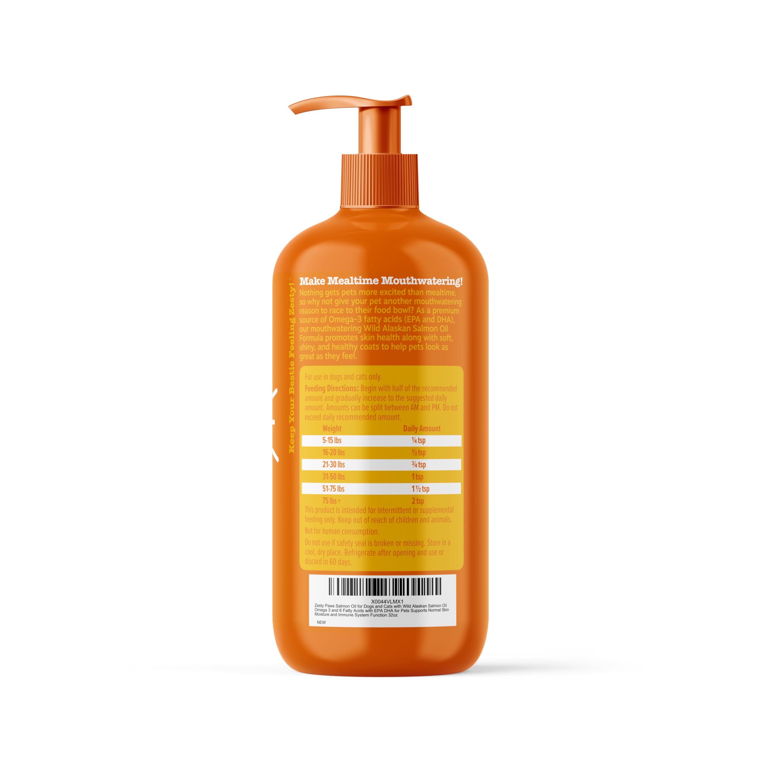 Schéma de coordination santé animale avec huile oméga-3 Zesty Paws Alaska.