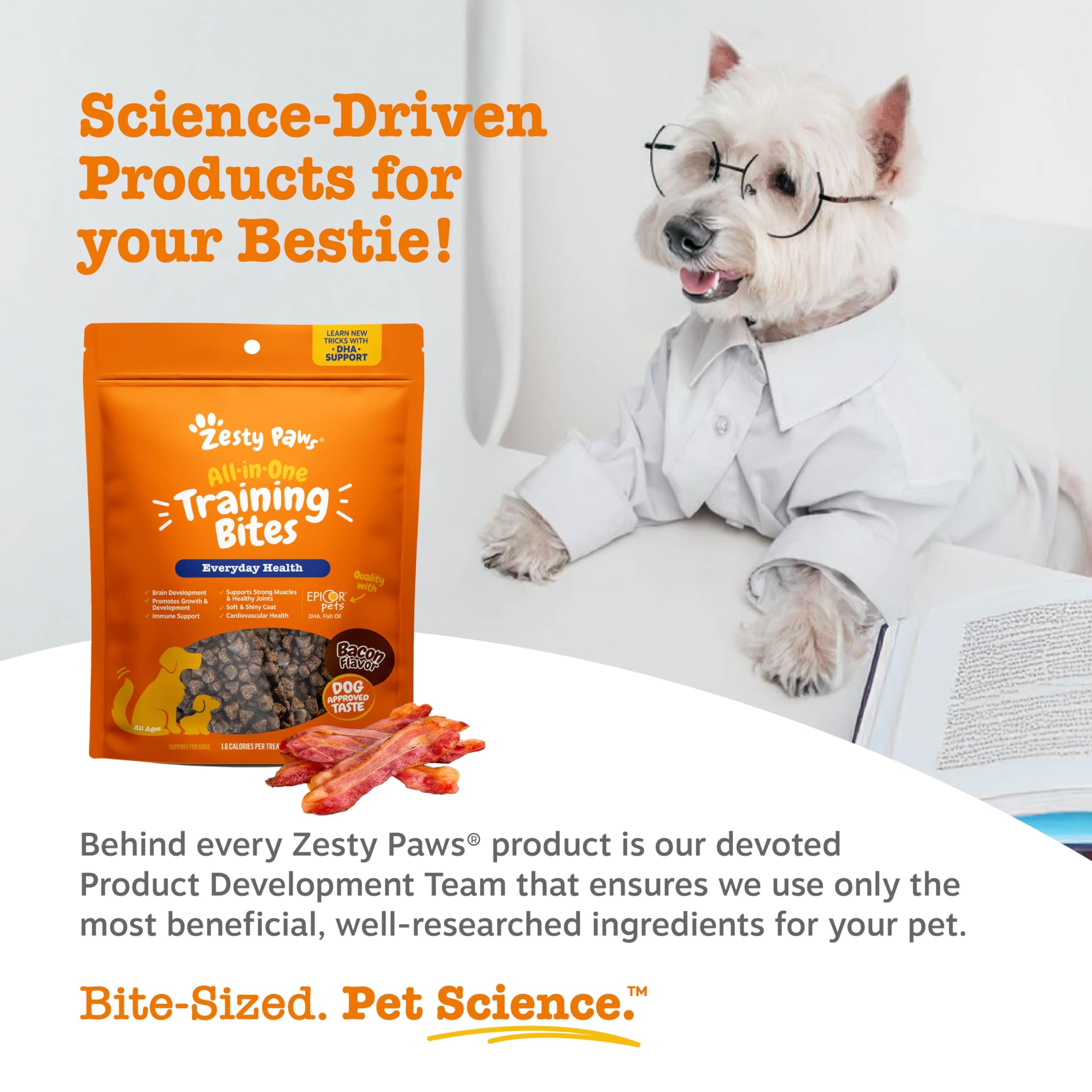 Zesty Paws Santé Hanches Articulations : aide potentielle à la mobilité