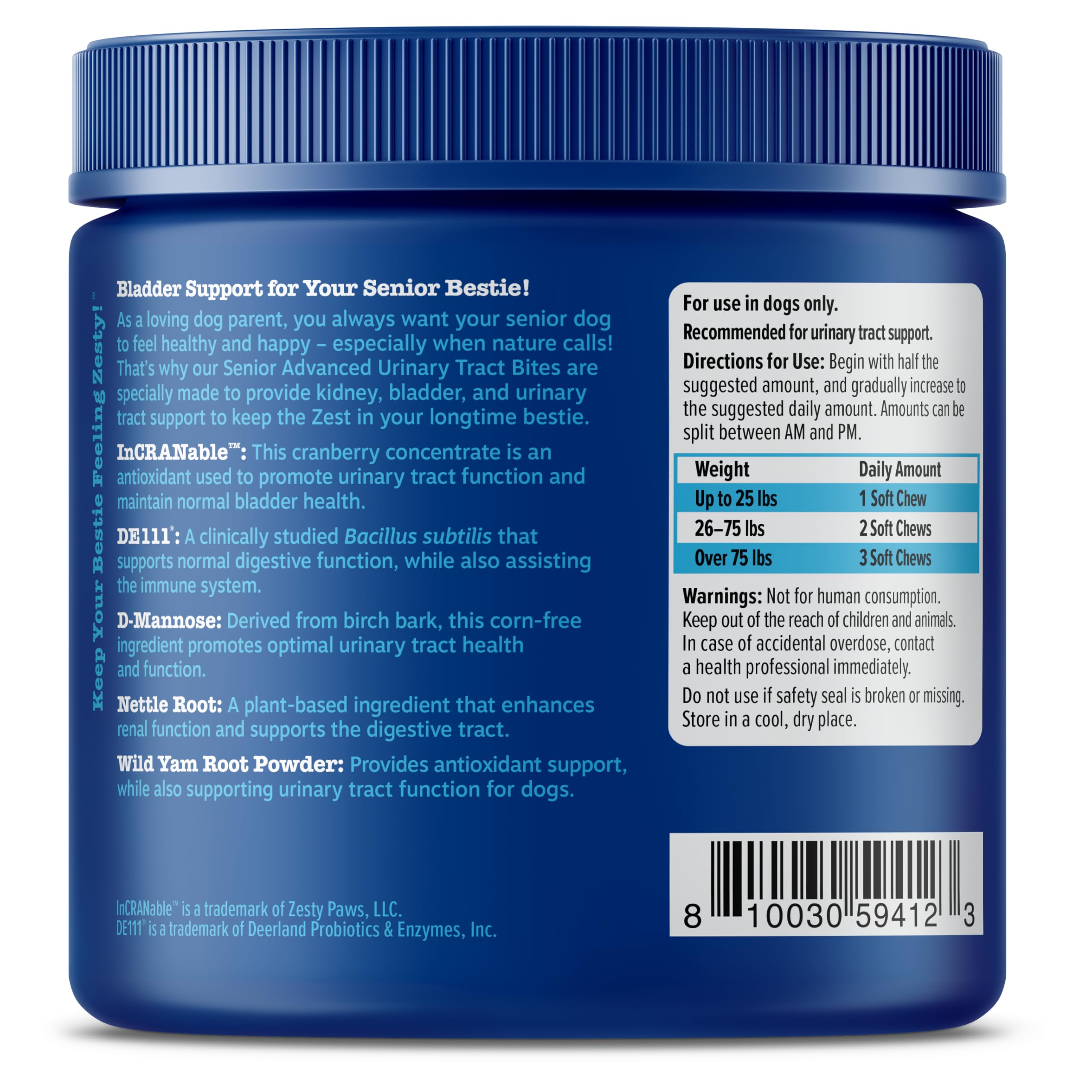 Bol de bouchées Zesty Paws servi, rituel quotidien agréable.