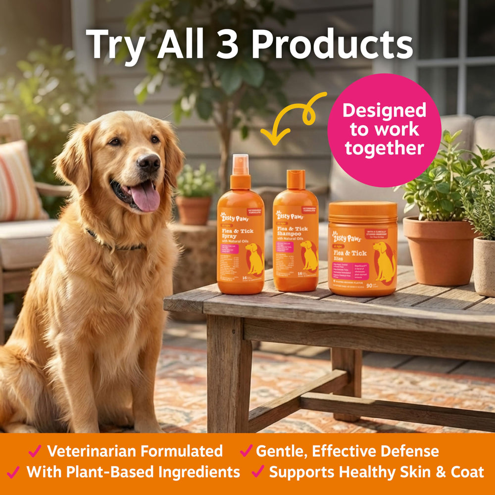 Zesty Paws Utilisation Simple — spray rapide sans effort.
