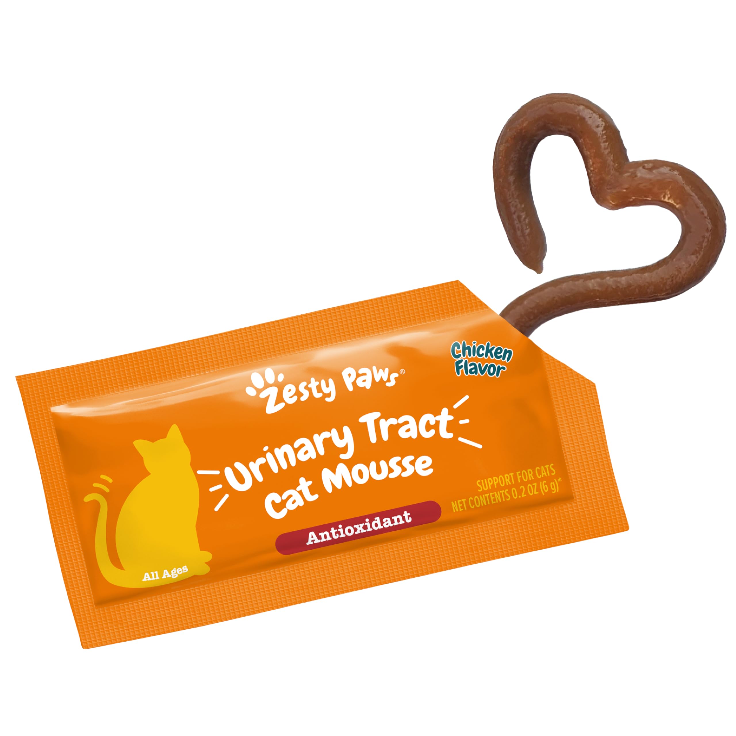 Zesty Paws Mousse Urinaire pour Chats – solution savoureuse pour soutenir l’UT et l’immunité du chat