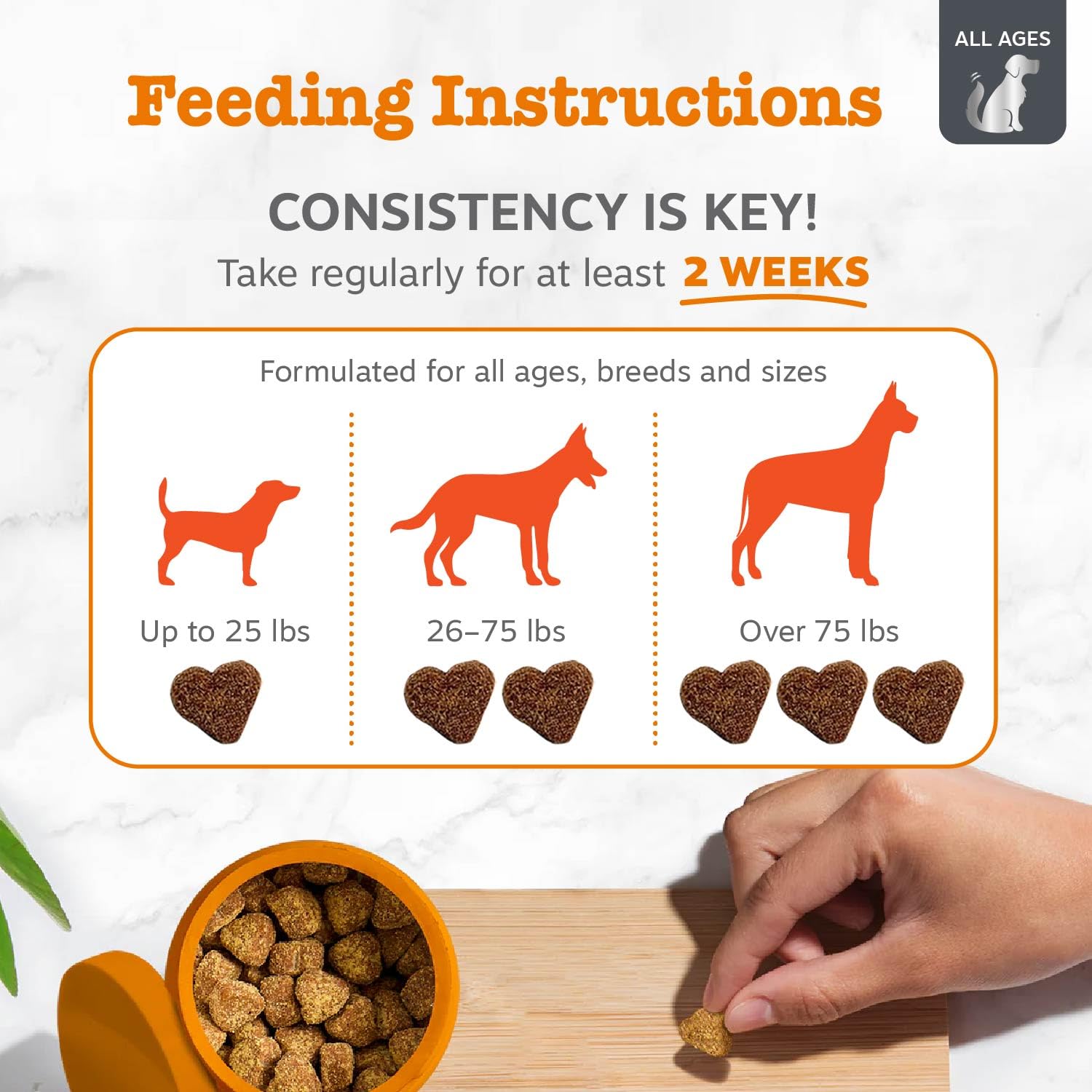 Zesty Paws Vet Strength Chews — oméga-3 EPA et DHA, peau et pelage.