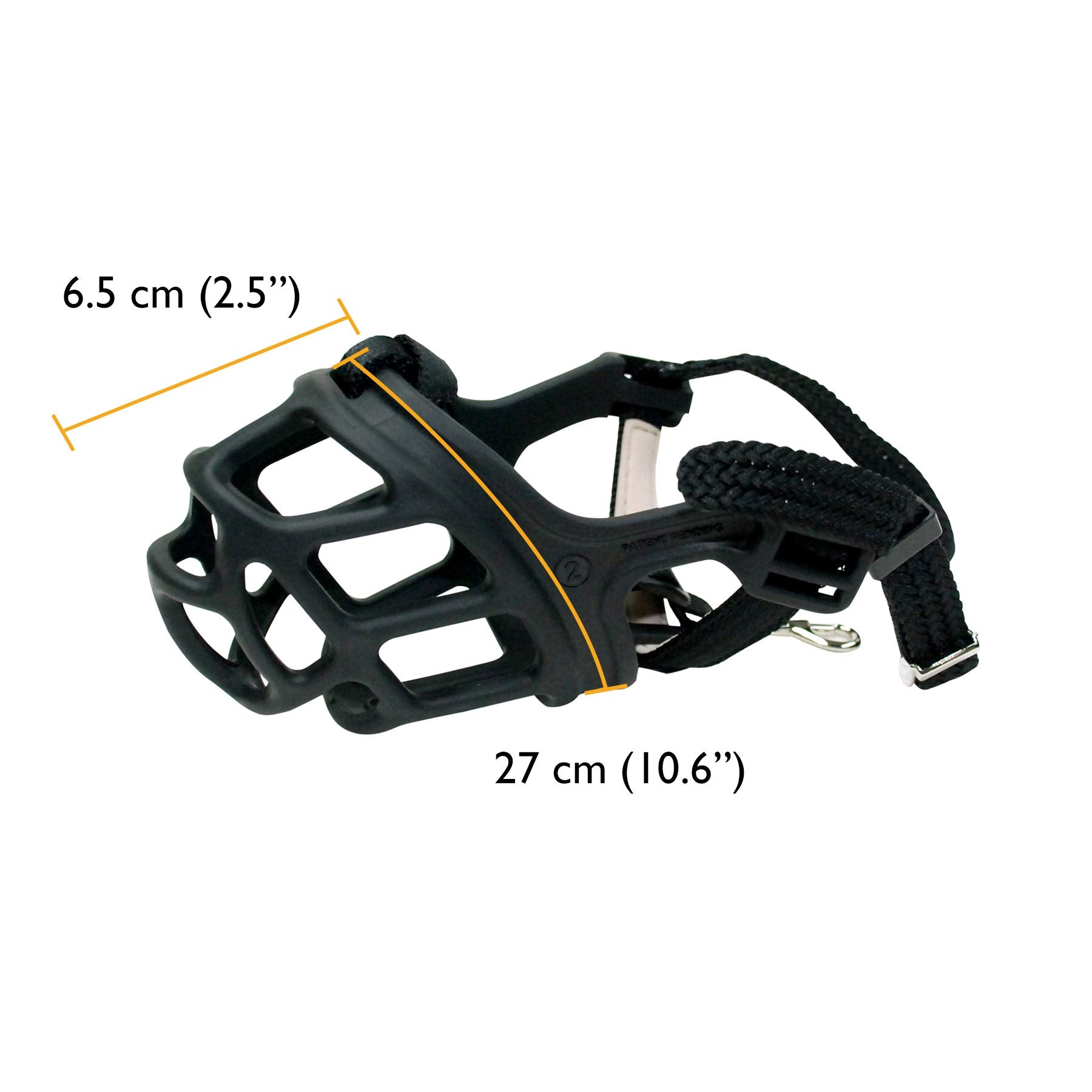 ZEUS Alpha masque-petit-chien-noir-design-confort: look discret et confort durable lors des sorties.