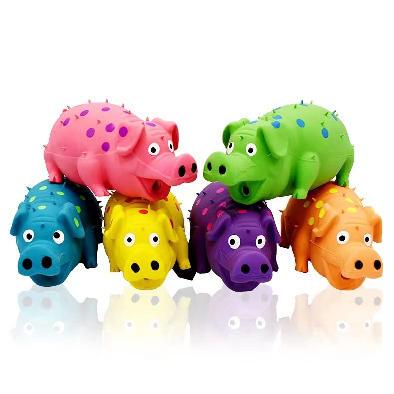ZHENJIER cochon qui couine: compagnon ideal pour le jeu et l'entrainement.