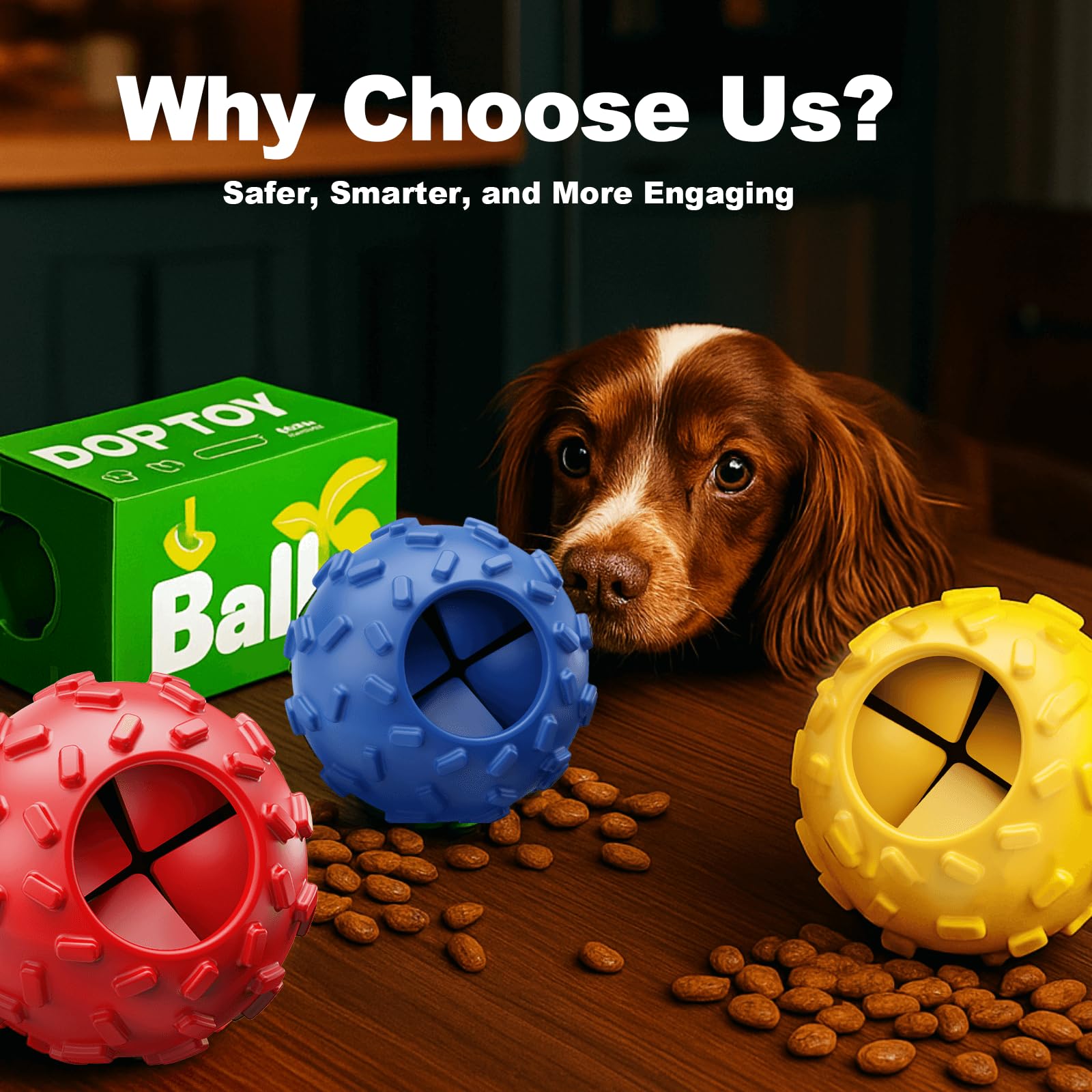 ZHIERDE JOUET EDUCATION CHIEN INTERIEUR EXTERIEUR – utilisable partout