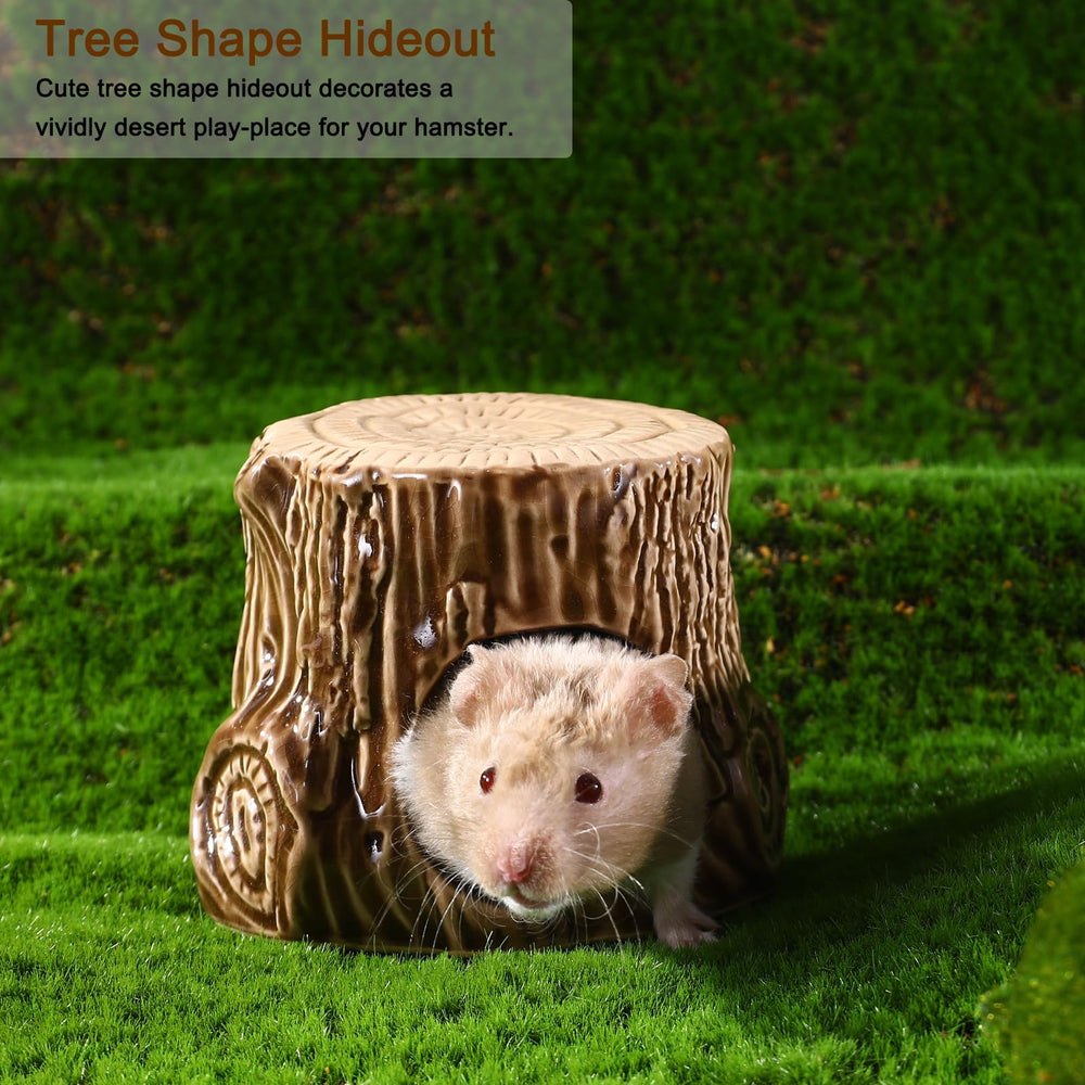 Zhilishu cache-hamster ceramique entretien facile: nettoyage rapide et pratique.