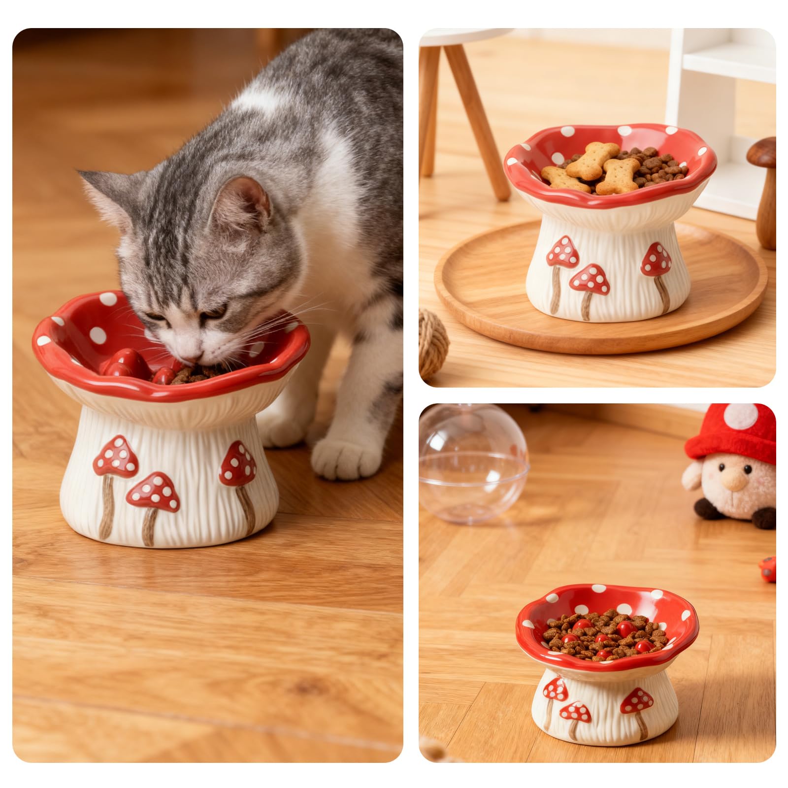 Bol ZHIYUEJING chat nettoyage simple durable facile a entretenir