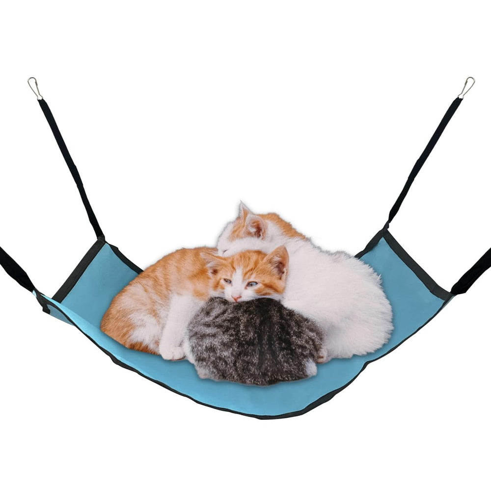 Hamac Zhuohai pour chat suspendu, offre un repos frais et relaxant en cage.