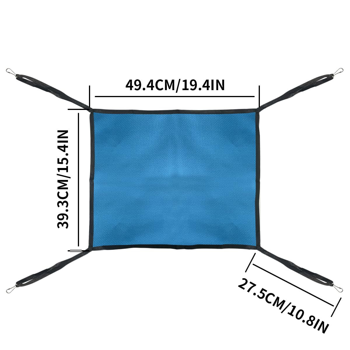 Hamac Zhuohai pour petits animaux, parfait pour chats et lapins en cage.
