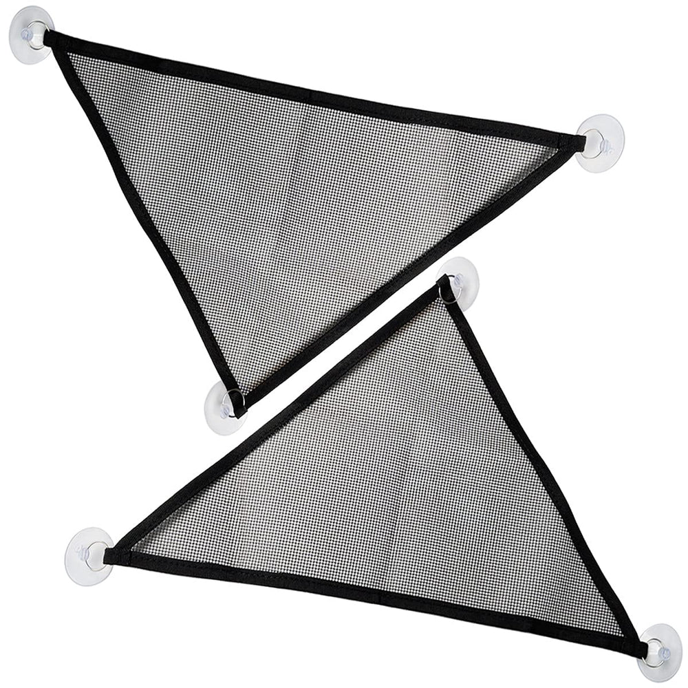 Hamac reptile Zhuohai noir triangulaire, perchoir aérien sûr et confortable.