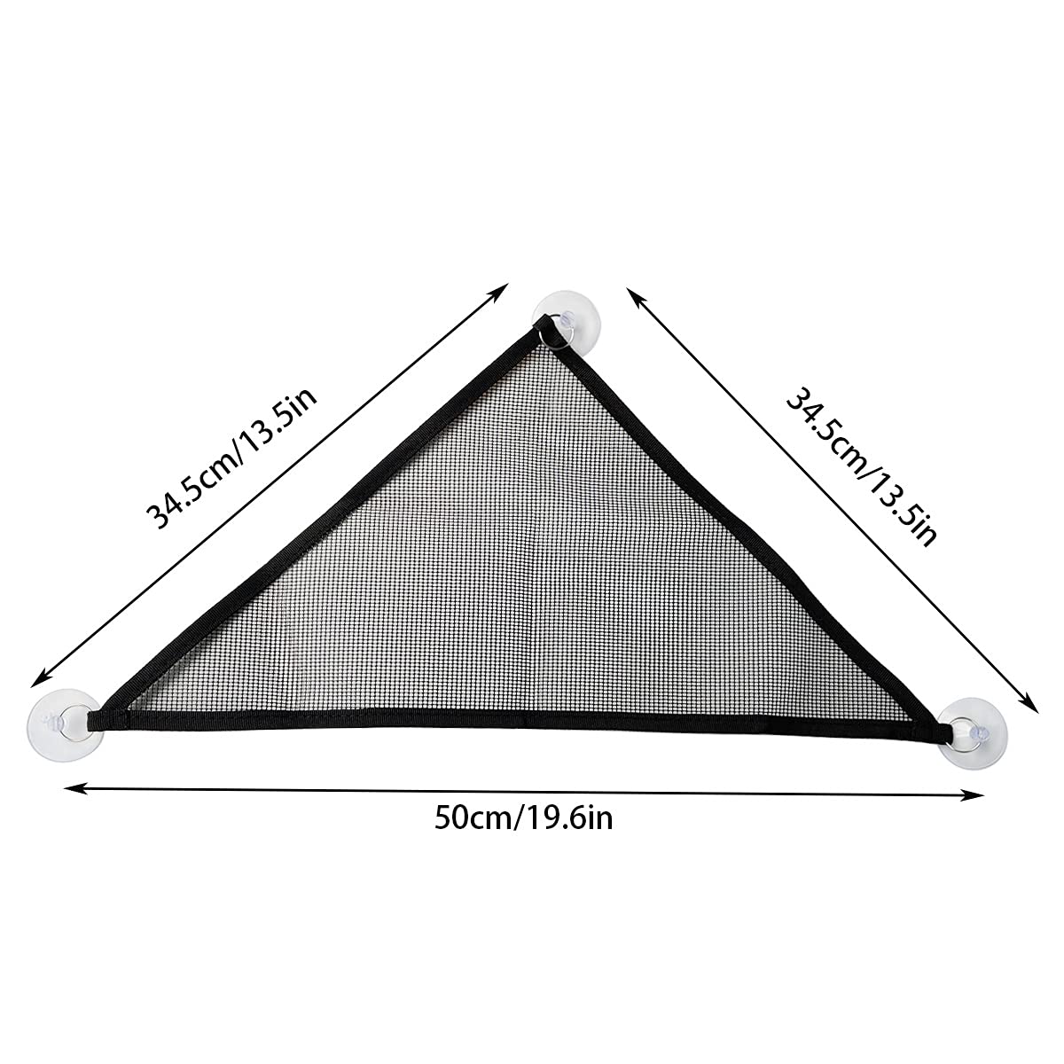 Ventouses triple Zhuohai, fixation robuste sur verre ou acrylique.