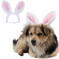 Chapeau bandeau Zhzrche avec oreilles lapin; parfait pour fêtes et promenades.