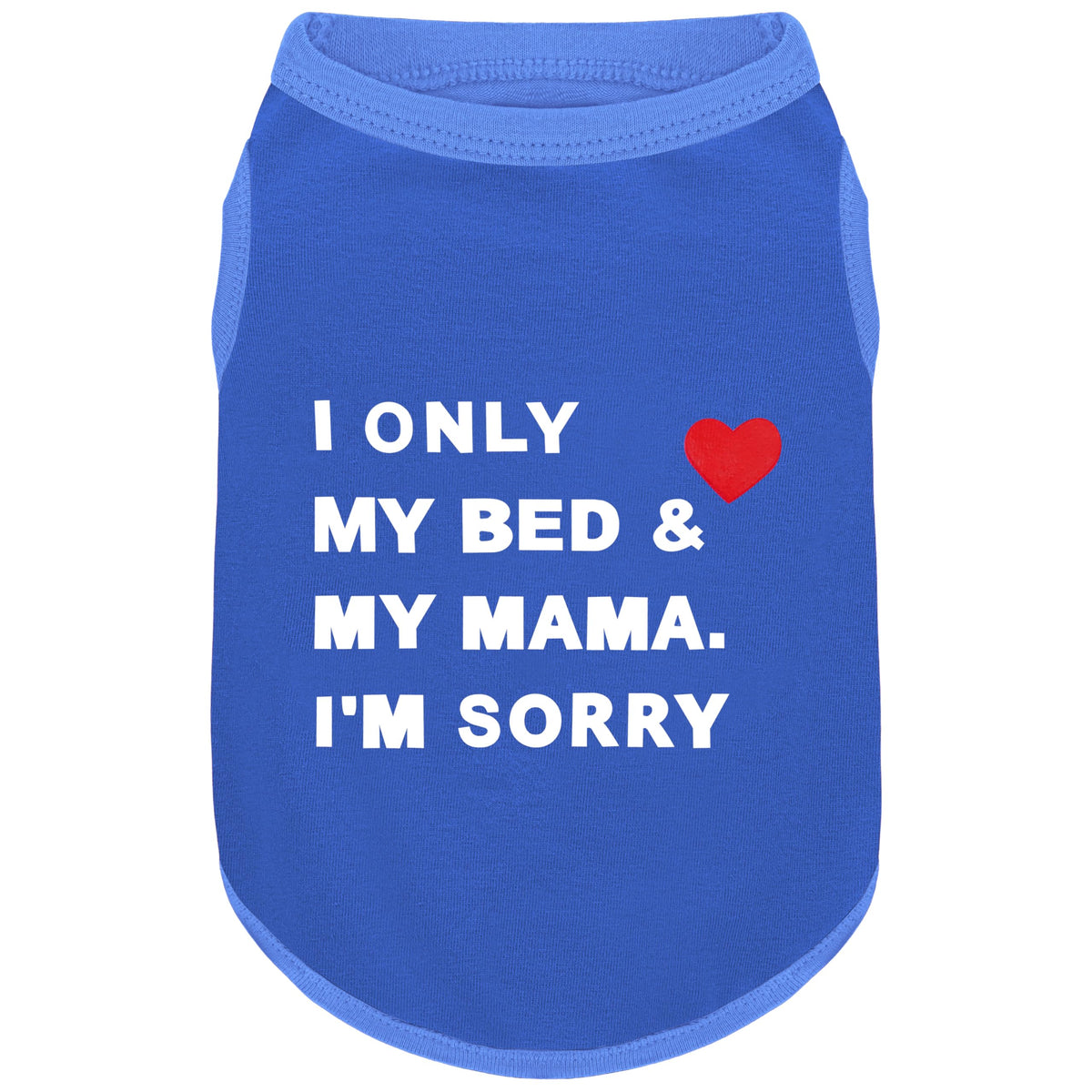 Maillot Ziagaop en coton imprimé bleu pour chien, confort chic.