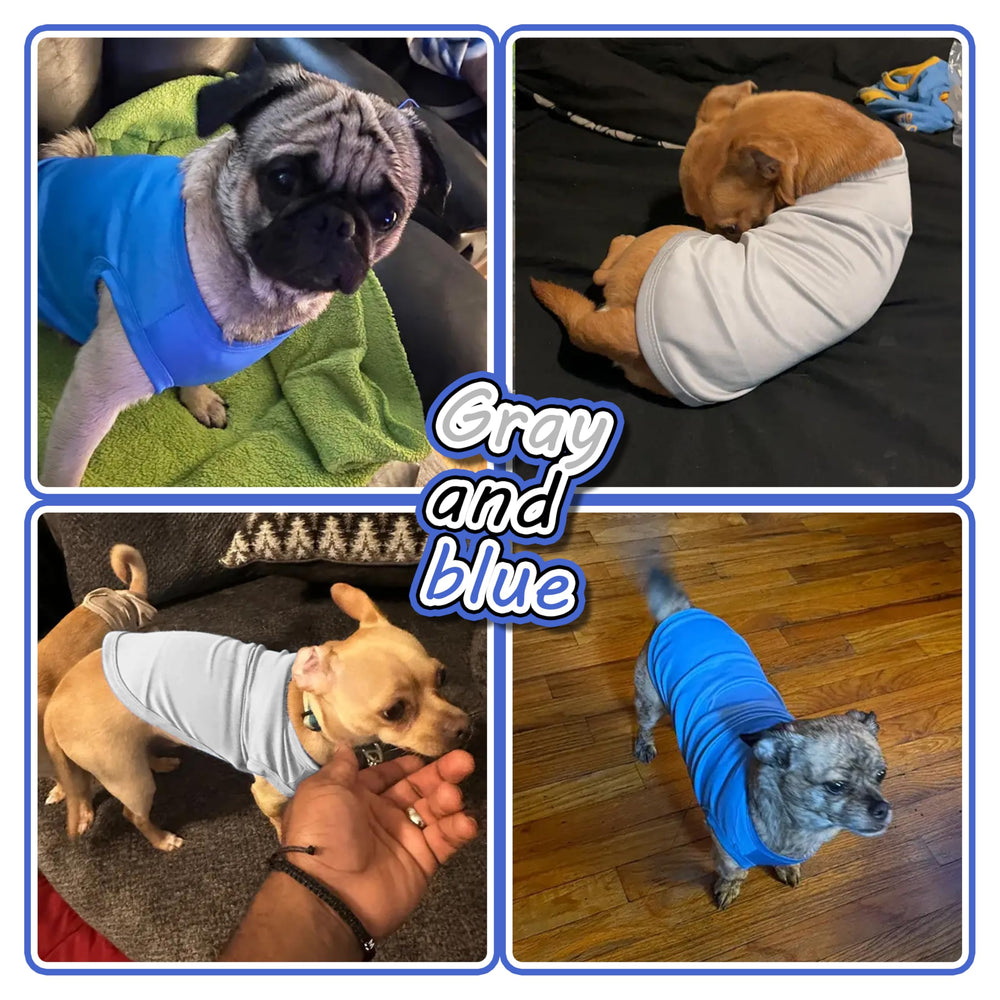 T-shirt chien ZIAGAOP matériau polyester durable pour une longue durée d’utilisation.