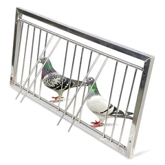 Porte-trappe Ziaroxina en inox304, entrée sécurisée pour pigeons.