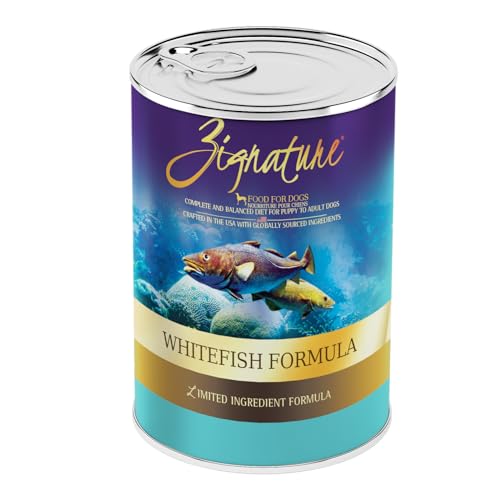 Zignature cabillaud blanc, formule riche en oméga-3 pour peau et pelage sains.
