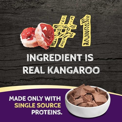 Zignature Kangourou, ingrédients de qualité visibles pour alimentation variée.