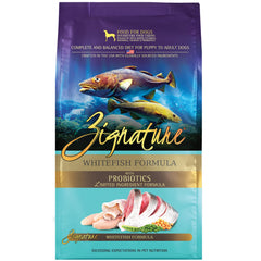 Zignature Poisson Blanc – ingrédient principal, régime limité possible