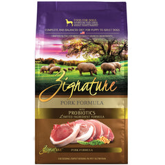 Nourriture Zignature au porc – croquettes savoureuses pour chiens