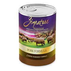 Zignature Porc, formule ingrédients limités, idéale pour régimes simples.