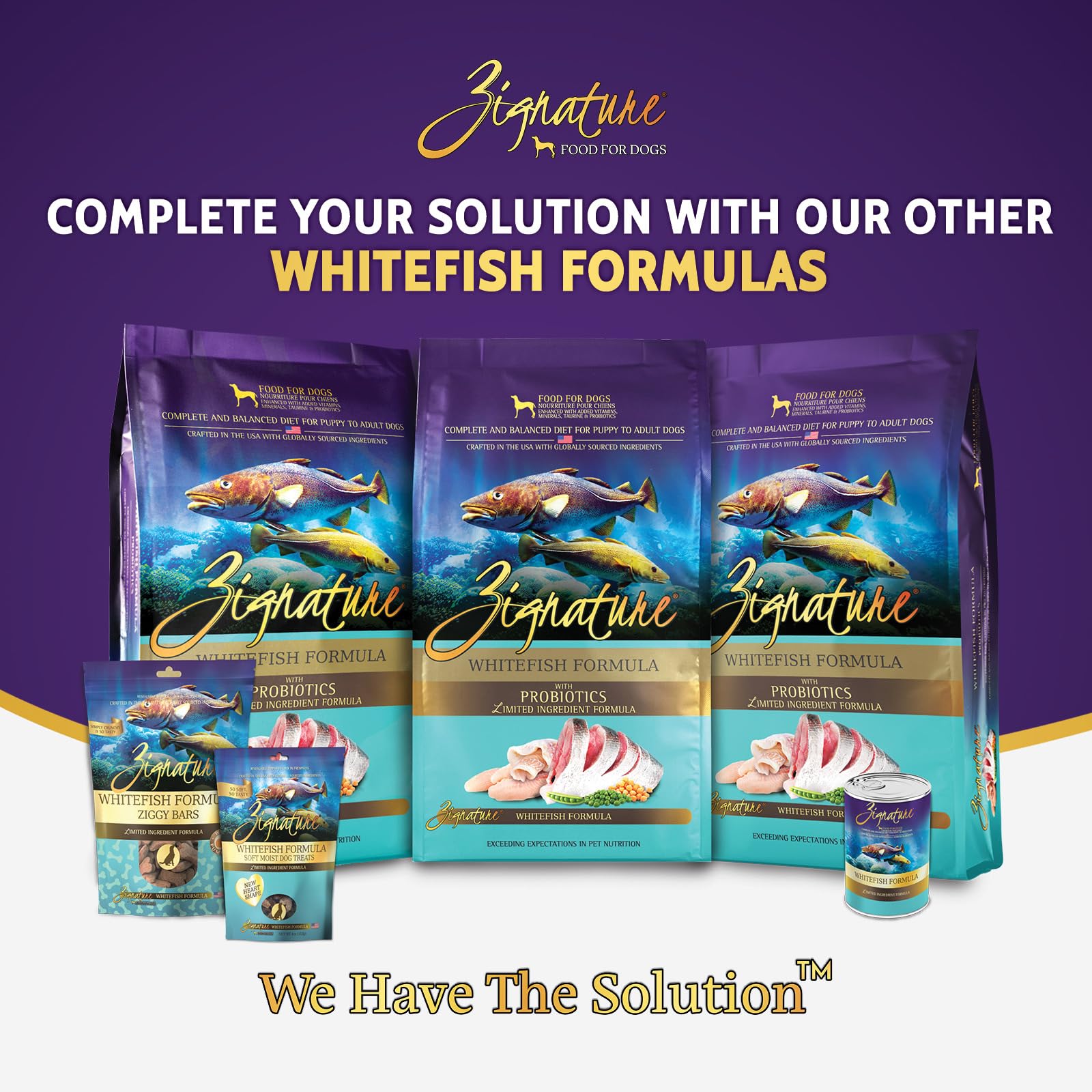 Zignature solution digestive poisson blanc probiotiques: confort intestinal potentiel.