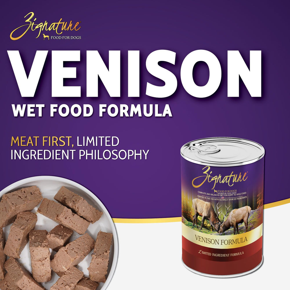 Zignature Venison : ouverture et portions pratiques pour servir