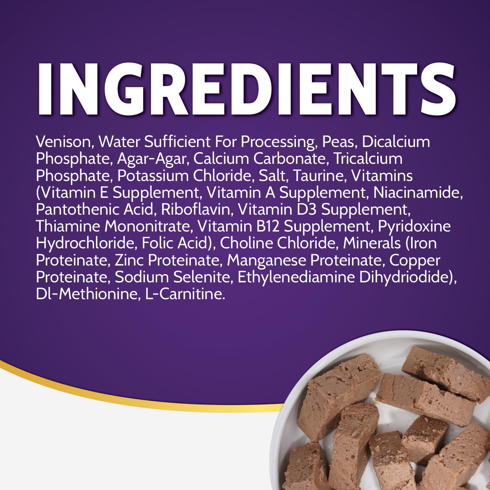Zignature Venison : tableau nutritionnel clair pour comparaison