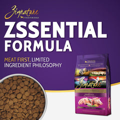 Croquettes Zignature Zssential petites tailles faciles à servir.