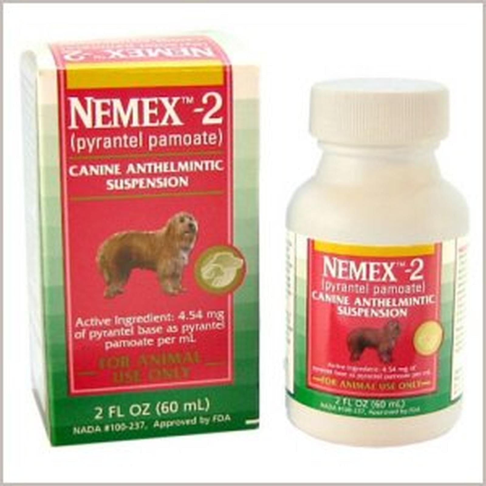 Nemex 2 Zigzagmars – vermifuge liquide facile à administrer pour chiens.