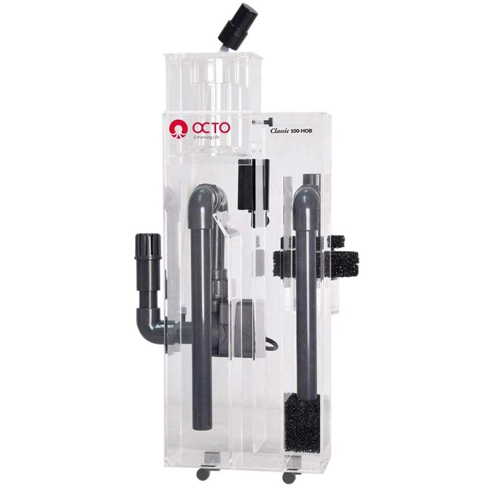 Zigzagmars Reef Octopus 100-HOB avec pompe intérieure pour une filtration efficace du bac
