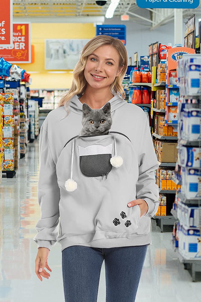 ZIIFULLHOU: capuche avec oreilles de chat pour un look amusant.