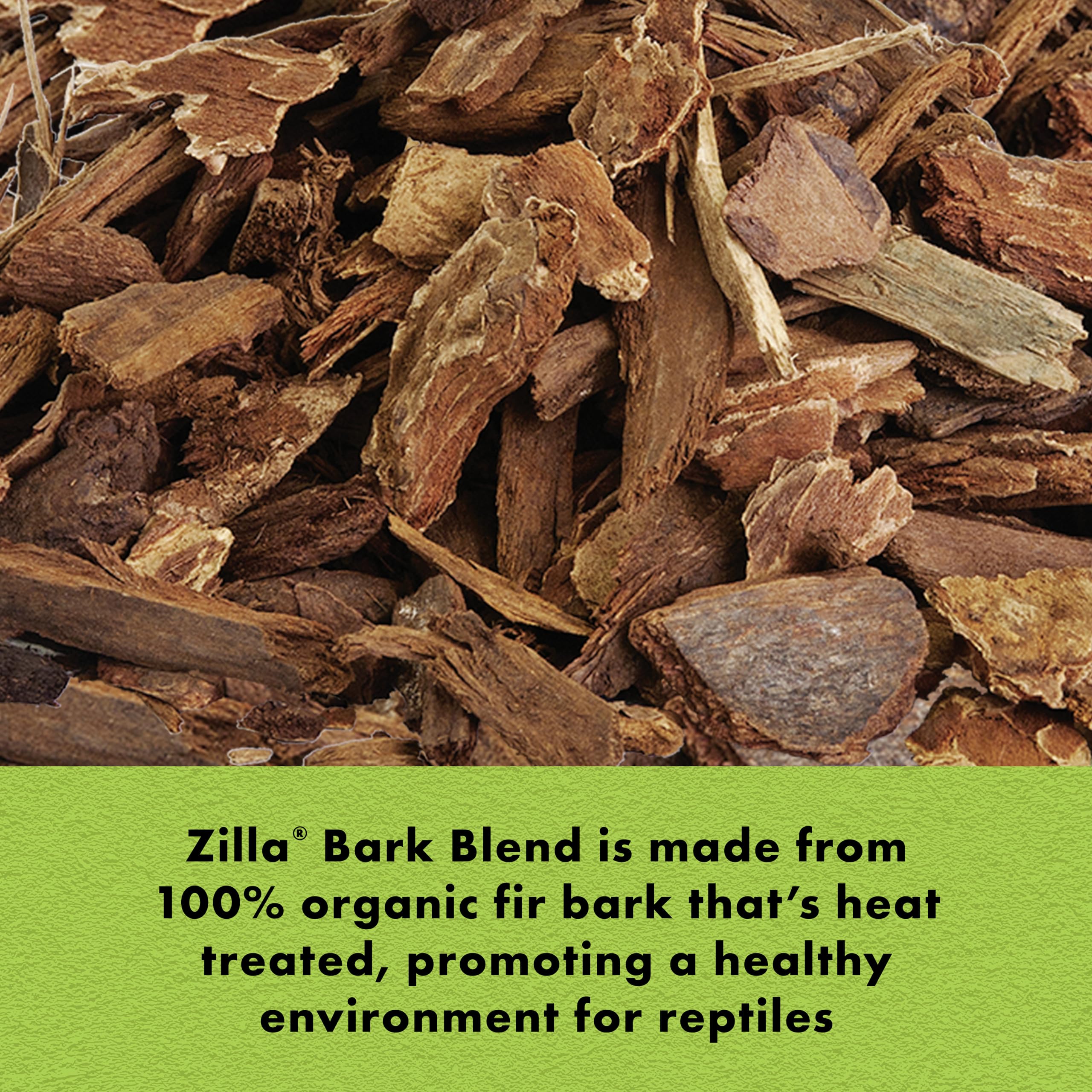 Terrarium en installation avec Zilla Bark Blend, humidité stable pour reptiles tropicaux.