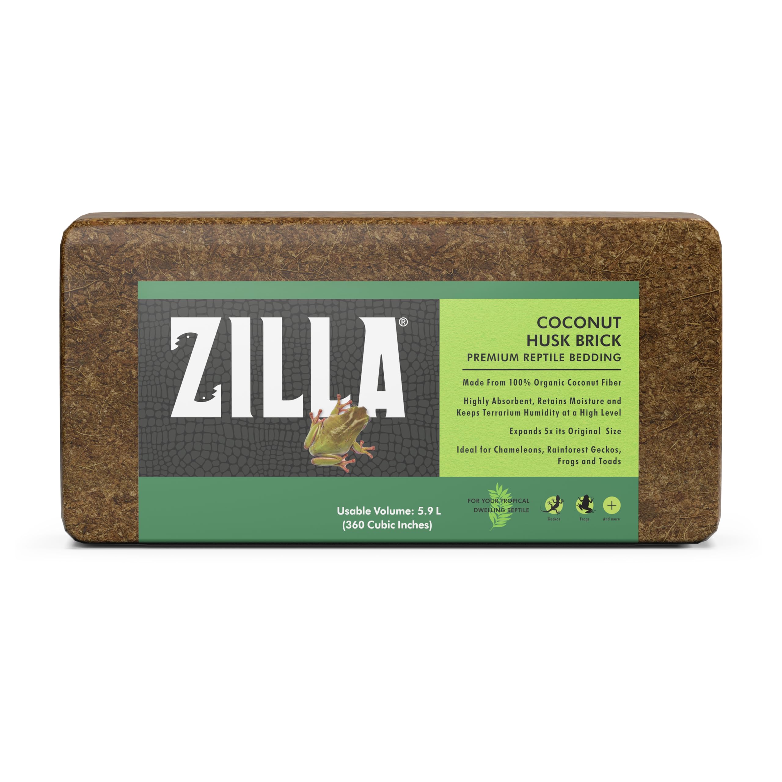 La brique Zilla en fibre de coco pour un substrat qui retient l humidité.