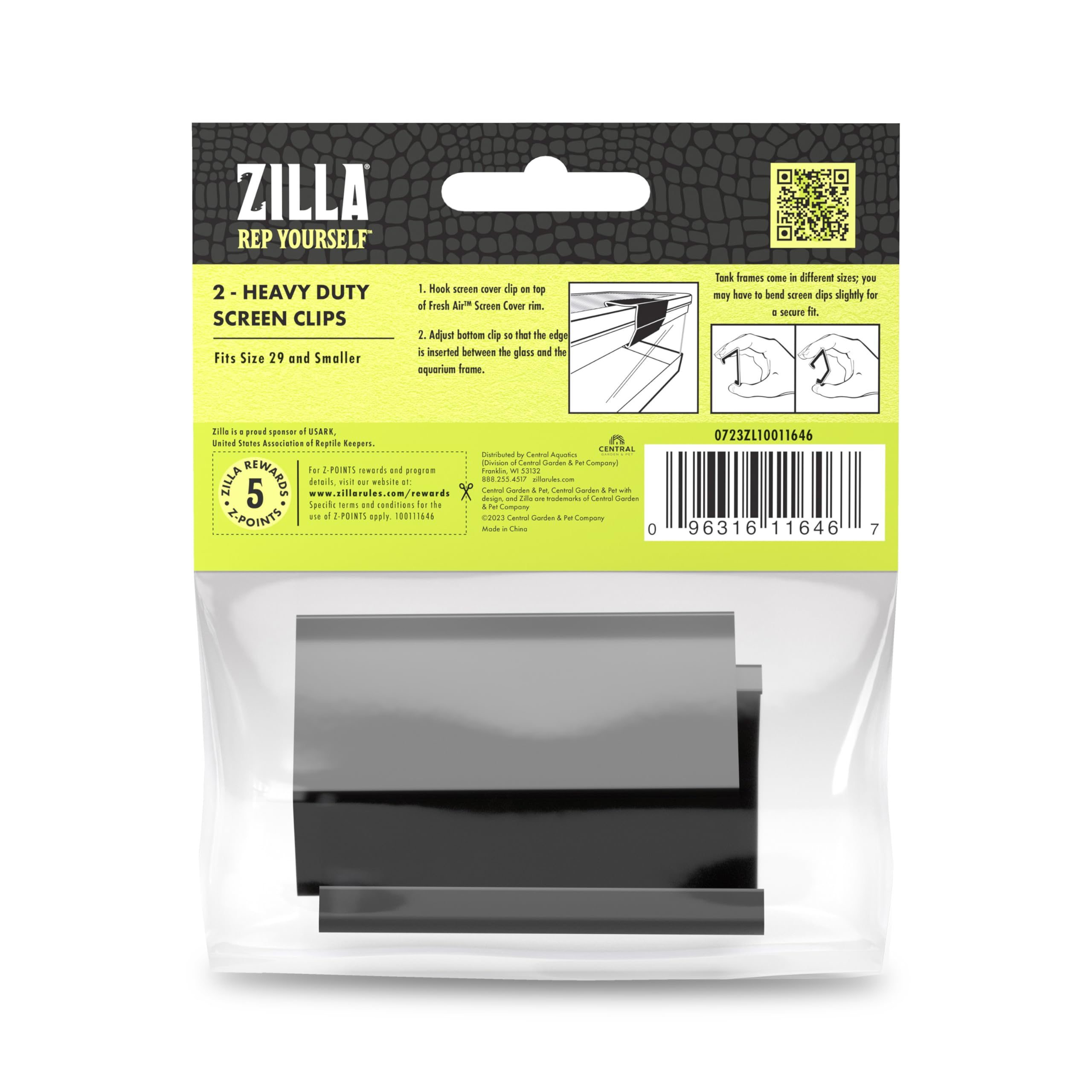 Zilla Clips écran dur – maintien du couvre-écran en place lors des déplacements.