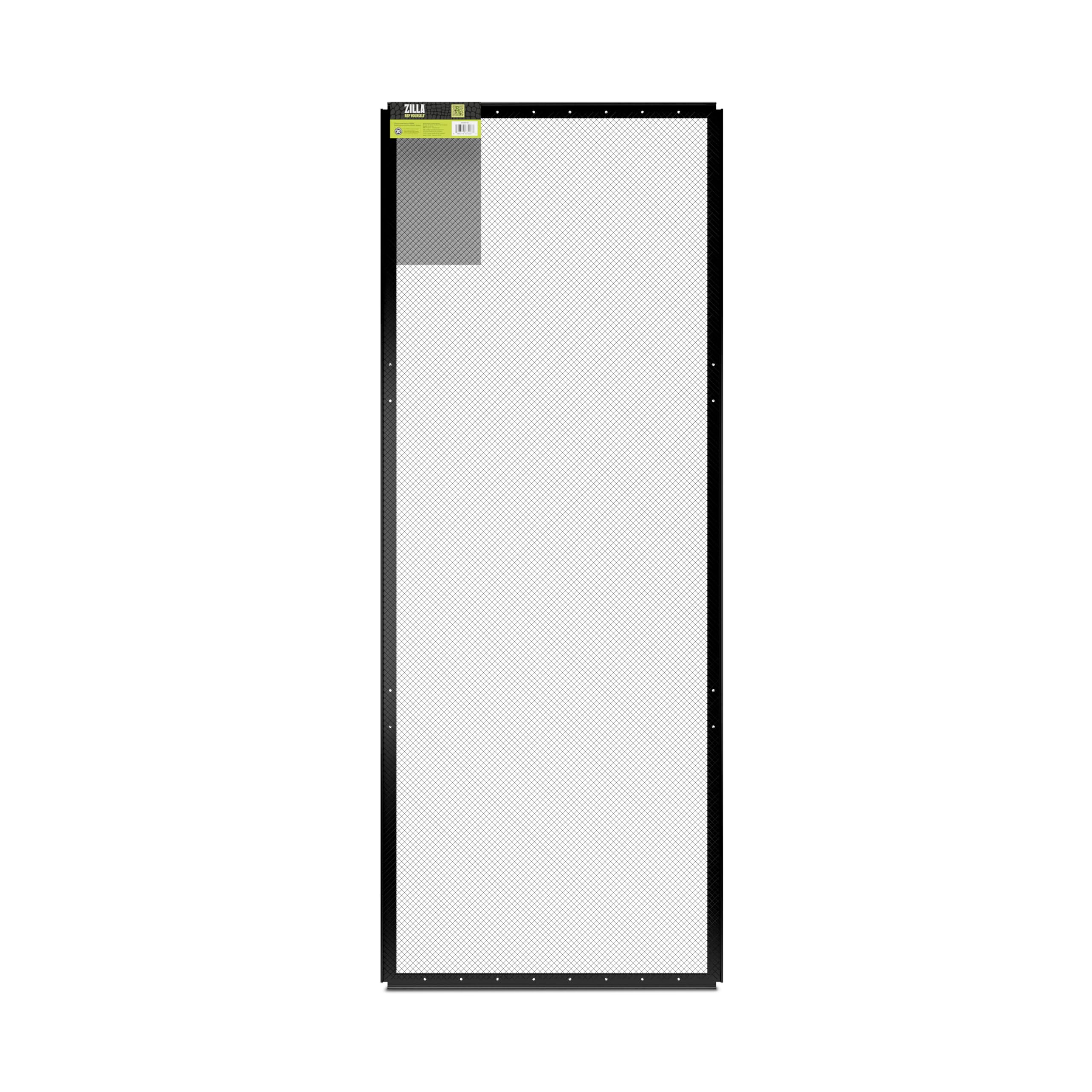 Zilla ecran air frais 48x18 noir — conseil d'installation et entretien.