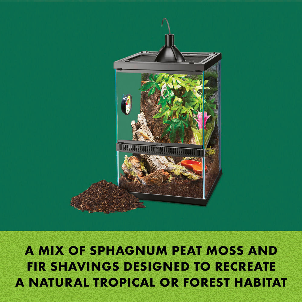 Zilla Jungle Mix, texture terreuse et moelleuse pour habitat forestier.