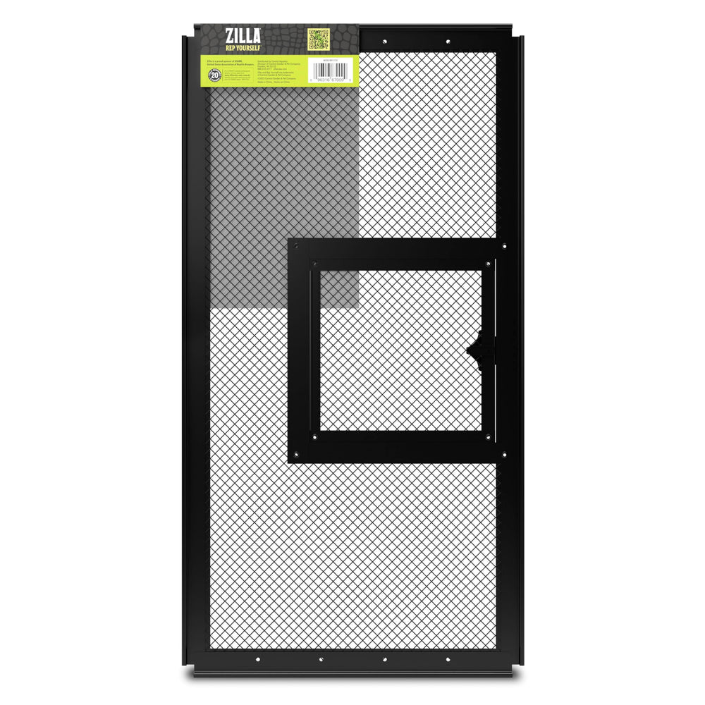 Zilla Pet couverture idéale pour habitat reptile, accès pratique et aération