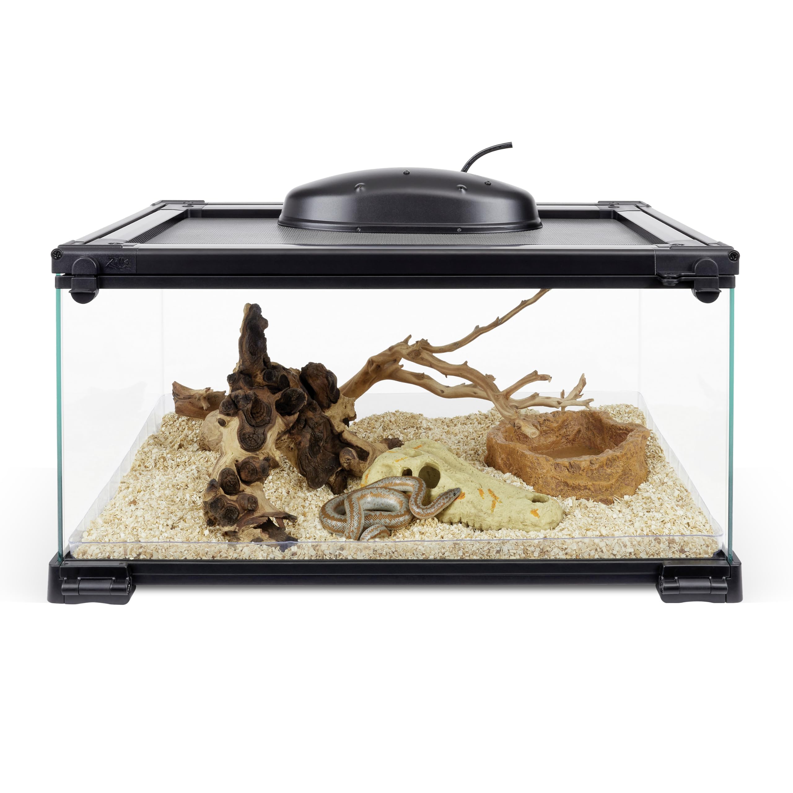 Porte d’alimentation en haut du Zilla QuickBuild, accès facile.