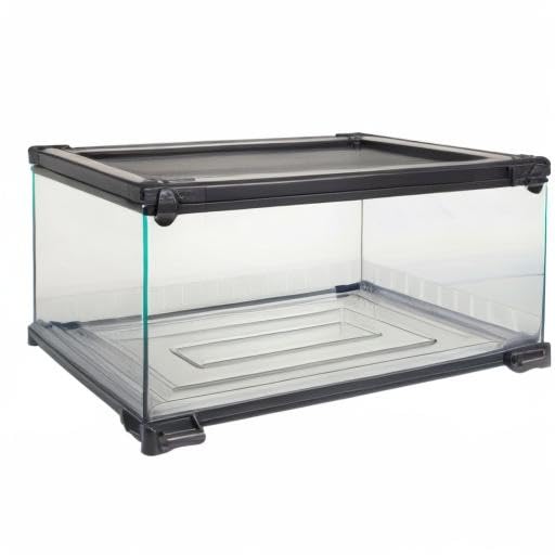 Zilla QuickBuild polyvalent pour reptiles et amphibiens dans un habitat clair.