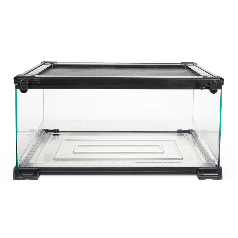 Zilla QuickBuild terrarium en verre, ensemble élégant et robuste pour plusieurs bêtes.